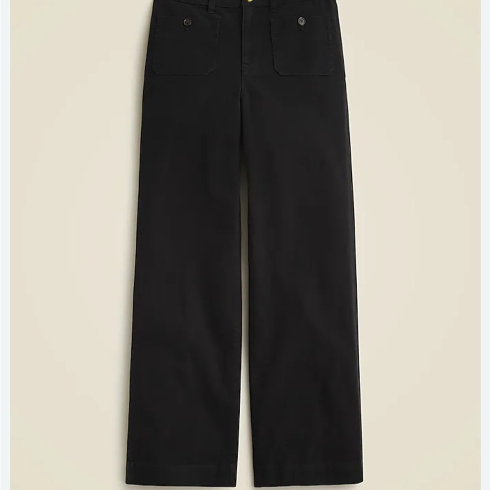 Jcrew black sailor chino pants size 31